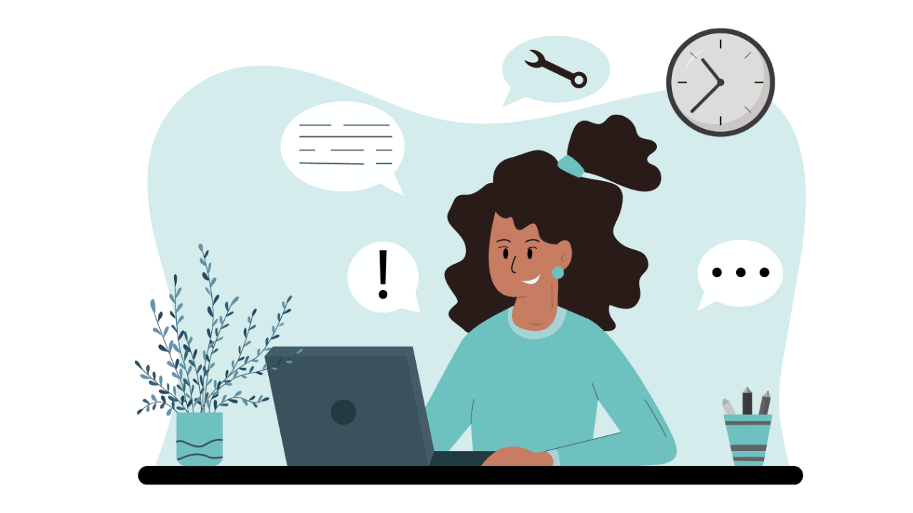 WhatsApp chat interface